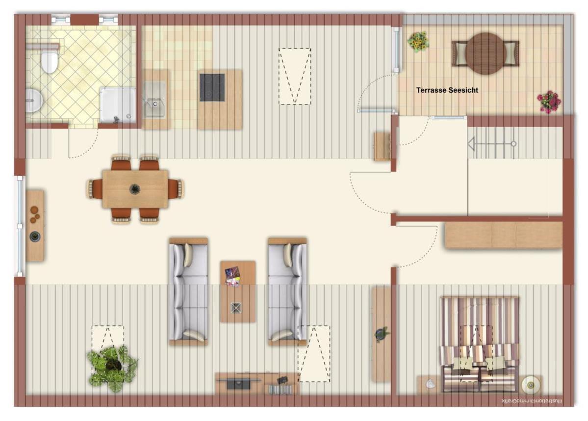 Ferienwohnung Seesicht روستوك المظهر الخارجي الصورة